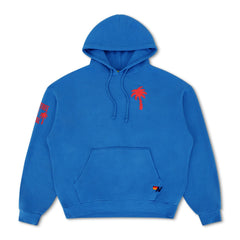 PALM TREE FEST NAPA 2025 PULLOVER HOODIE RELAXED - ADVENTURE BLUE