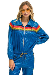 5 STRIPE WINDBREAKER - SNORKEL BLUE