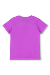 KID'S AVIATOR NATION TEE - NEON PURPLE