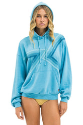 BLAZE PULLOVER HOODIE RELAXED - AQUA // AQUA