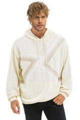 BLAZE PULLOVER HOODIE RELAXED - VINTAGE WHITE // VINTAGE WHITE