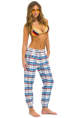 PLAID LODGE PANT - MONTAUK PLAID