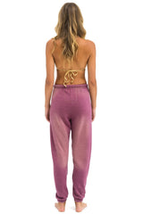 VINTAGE LOGO SWEATPANTS - FADED BERRY