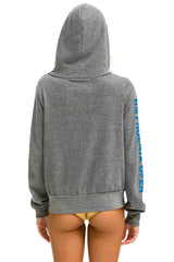 WMPO BIRDS NEST 2025 ZIP HOODIE - HEATHER GREY