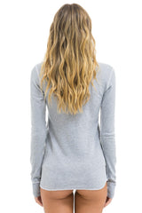 AVIATOR NATION VENICE THERMAL - HEATHER GREY