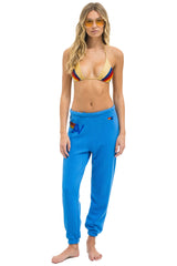 LOGO SWEATPANTS - COBALT