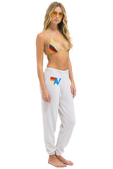 LOGO SWEATPANTS - DOVE