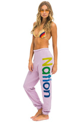 AVIATOR NATION 2 SWEATPANTS - MAUVE