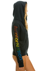 AVIATOR NATION AUSTIN HOODIE - CHARCOAL