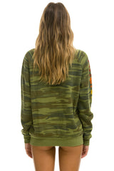 AVIATOR NATION MALIBU SWEATSHIRT - CAMO
