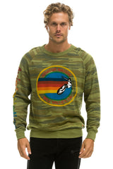 AVIATOR NATION MILL VALLEY SWEATSHIRT - CAMO
