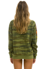 AVIATOR NATION MILL VALLEY SWEATSHIRT - CAMO