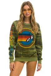 AVIATOR NATION MILL VALLEY SWEATSHIRT - CAMO