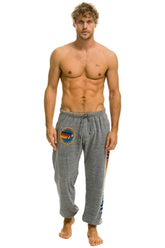 AVIATOR NATION SWEATPANTS - HEATHER GREY
