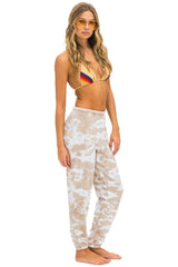 HAND DYED SWEATPANTS - TIE DYE SAND