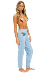 LOGO STITCH SWEATPANTS - ICE