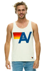 MEN'S LOGO TANK - VINTAGE WHITE