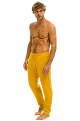 MEN'S VINTAGE CABIN CASHMERE SWEATER PANT - GOLD