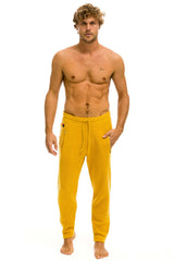 MEN'S VINTAGE CABIN CASHMERE SWEATER PANT - GOLD