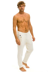 MEN'S VINTAGE CABIN CASHMERE SWEATER PANT - VINTAGE WHITE