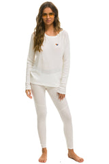 THERMAL BASE LAYER BOTTOM - VINTAGE WHITE