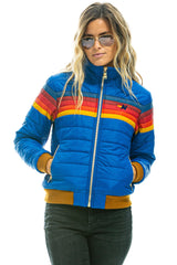 5 STRIPE JACKET - SNORKEL BLUE