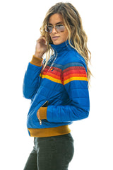 5 STRIPE JACKET - SNORKEL BLUE