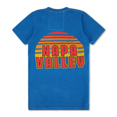 PALM TREE FEST NAPA 2025 CREW TEE SHIRT - ADVENTURE BLUE