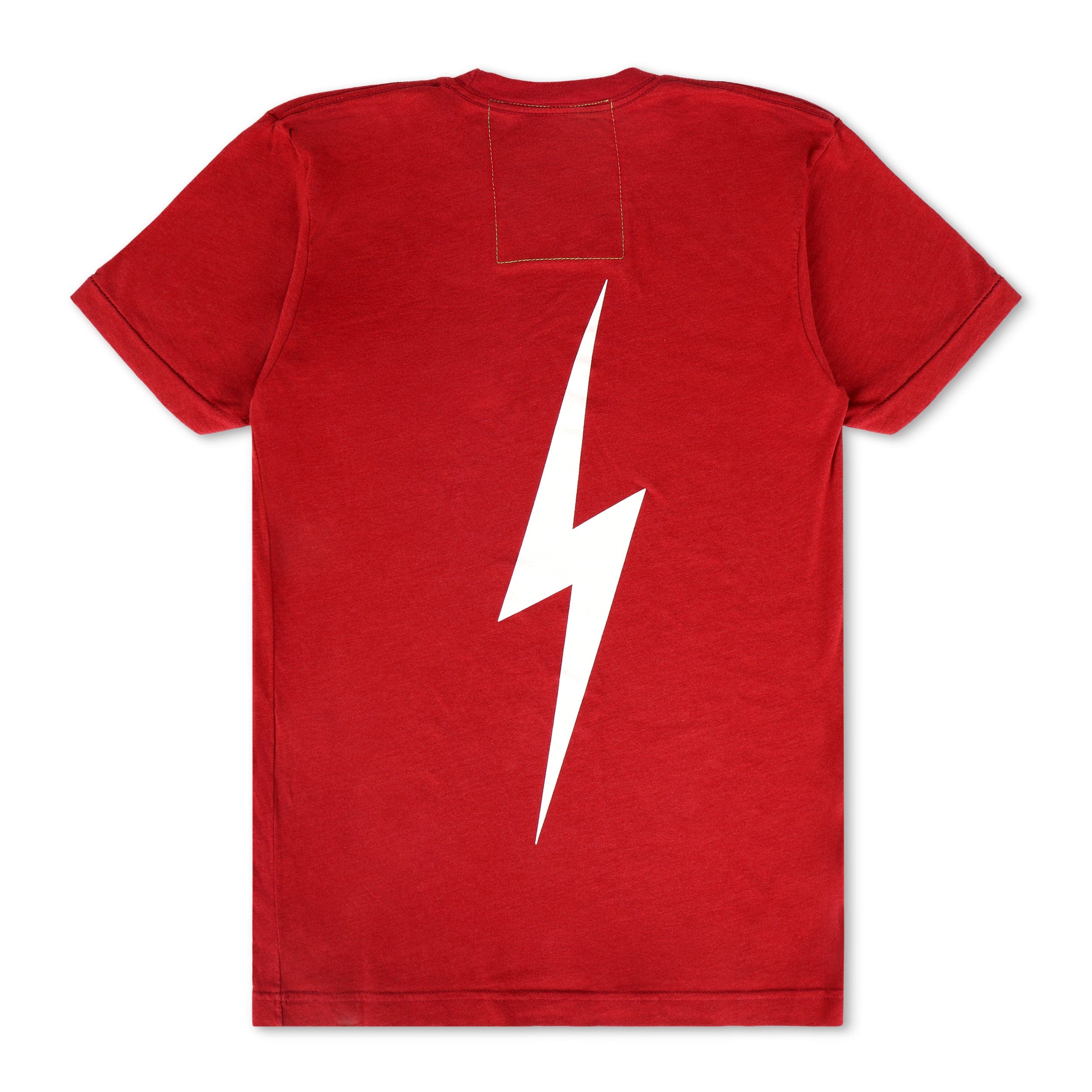 UNIVERSITY OF ALABAMA BOLT CREW TEE SHIRT - CRIMSON