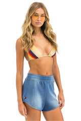 BOLT STITCH CLUB SHORTS - FADED WATER