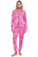 BANDANA SWEATPANTS - NEON PINK