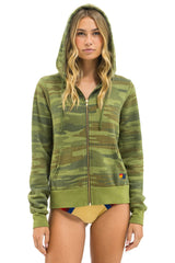 BOLT HOODIE - CAMO // NEON PINK
