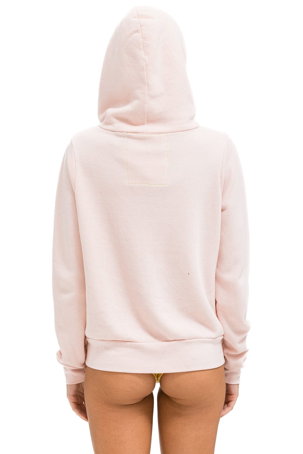 5 STRIPE HOODIE - LIGHT PINK