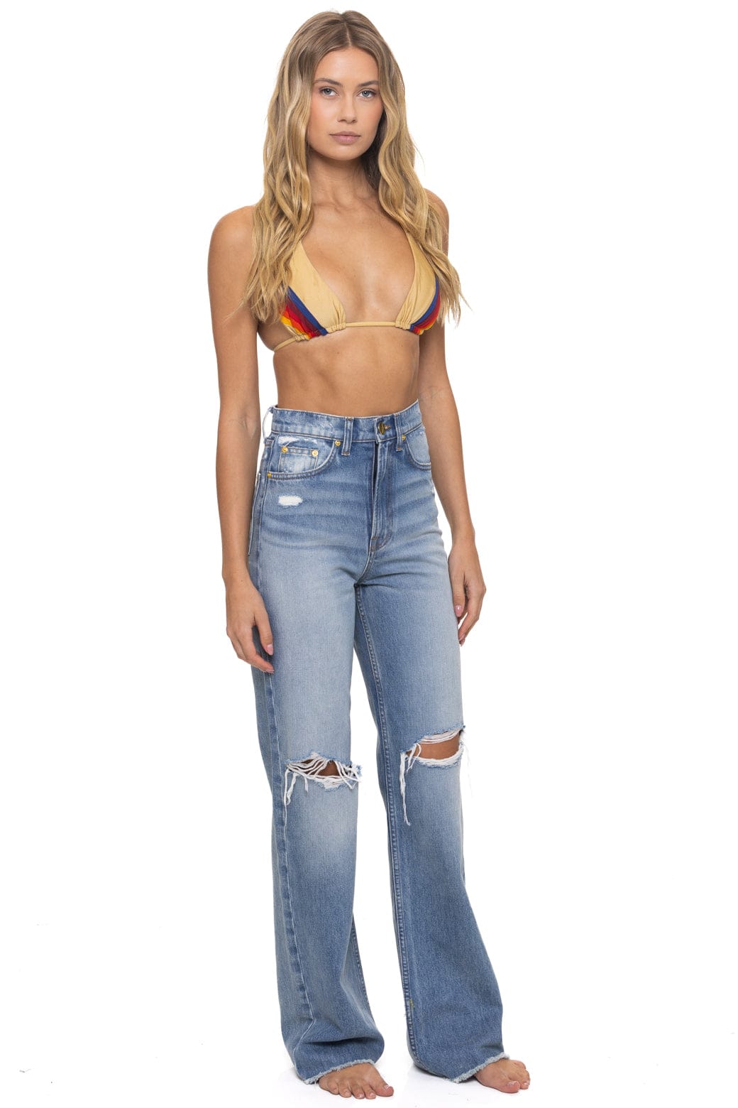 HI RISE WIDE LEG GYPSY WOMENS JEAN - VINTAGE