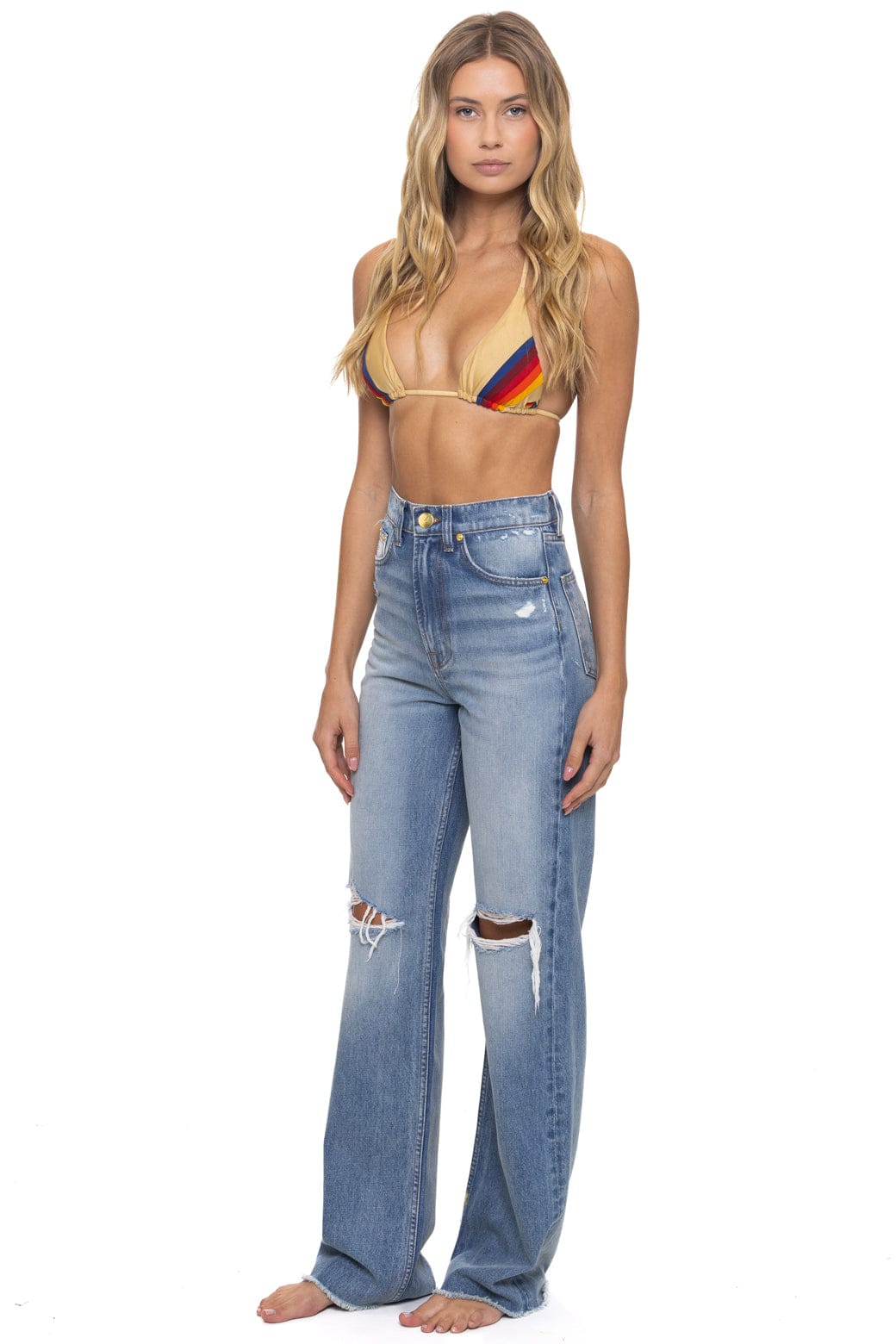 HI RISE WIDE LEG GYPSY WOMENS JEAN - VINTAGE