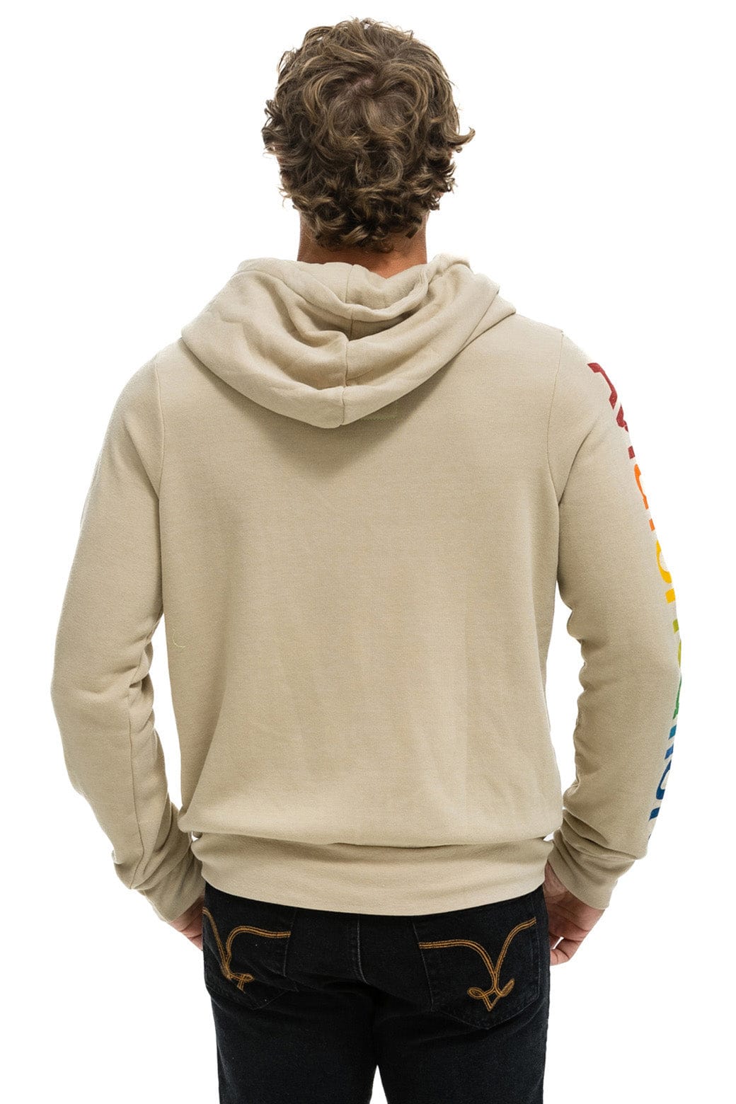 AVIATOR NATION LAGUNA BEACH HOODIE - SAND
