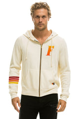 UNIVERSITY OF FLORIDA GATORS ZIP HOODIE - VINTAGE WHITE