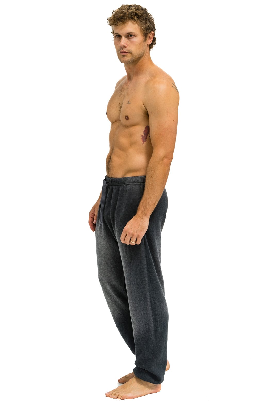 ESSENTIAL SWEATPANTS - FADED SMOKE