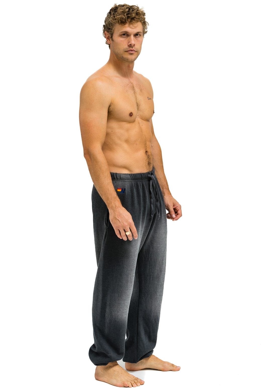 ESSENTIAL SWEATPANTS - FADED SMOKE
