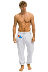 LOGO SWEATPANTS - DOVE