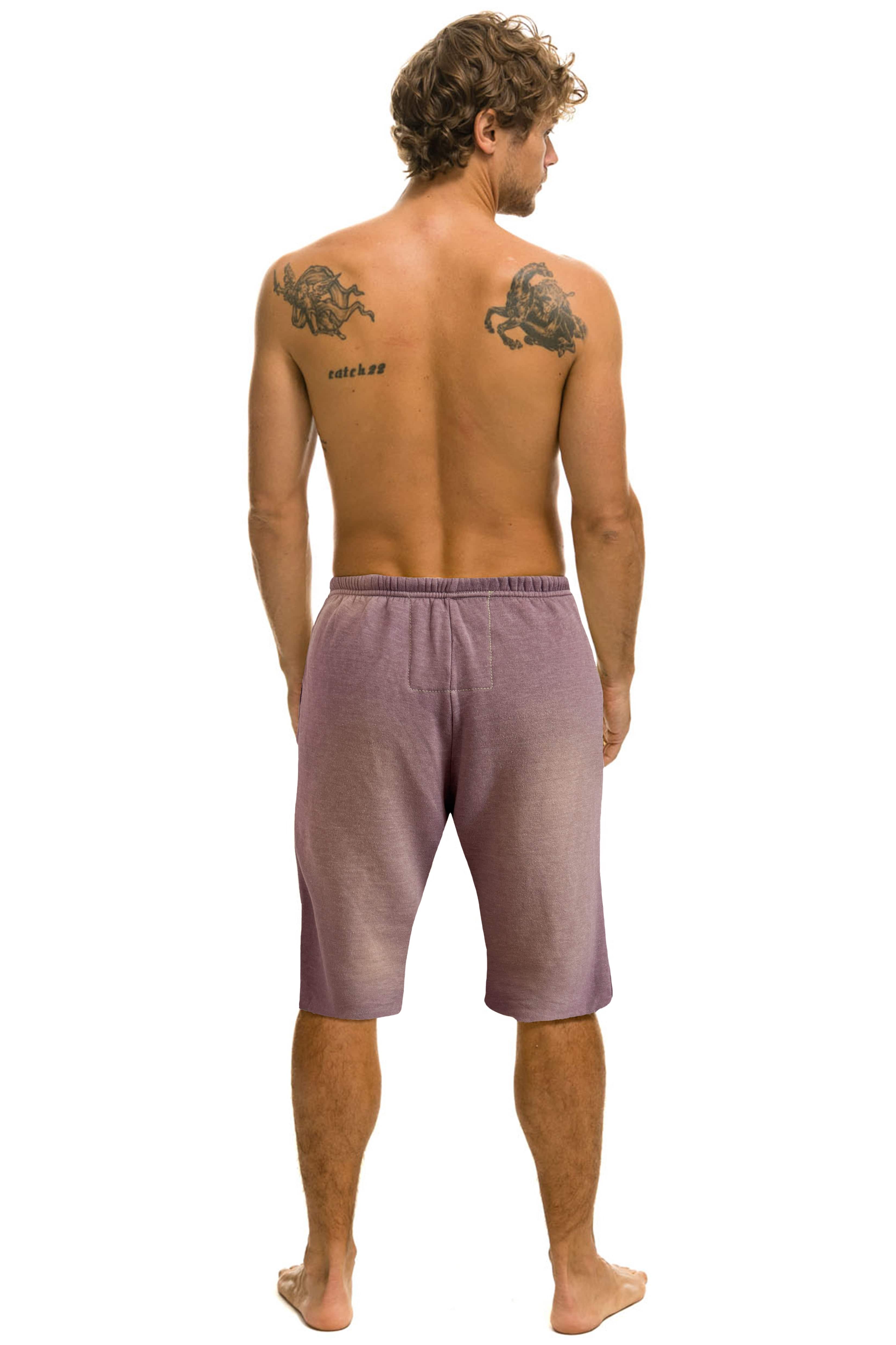 VINTAGE LOGO MENS SWEATSHORTS - FADED MOCHA