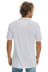 AVIATOR NATION POLO - DOVE