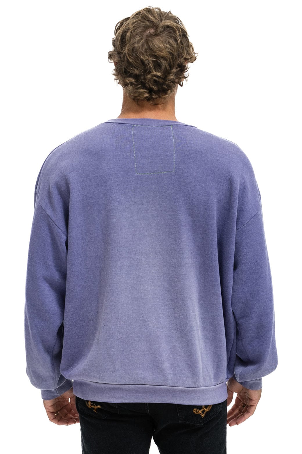 ASPEN MOUNTAIN  RELAXED CREW SWEATSHIRT - FADED GRAPE