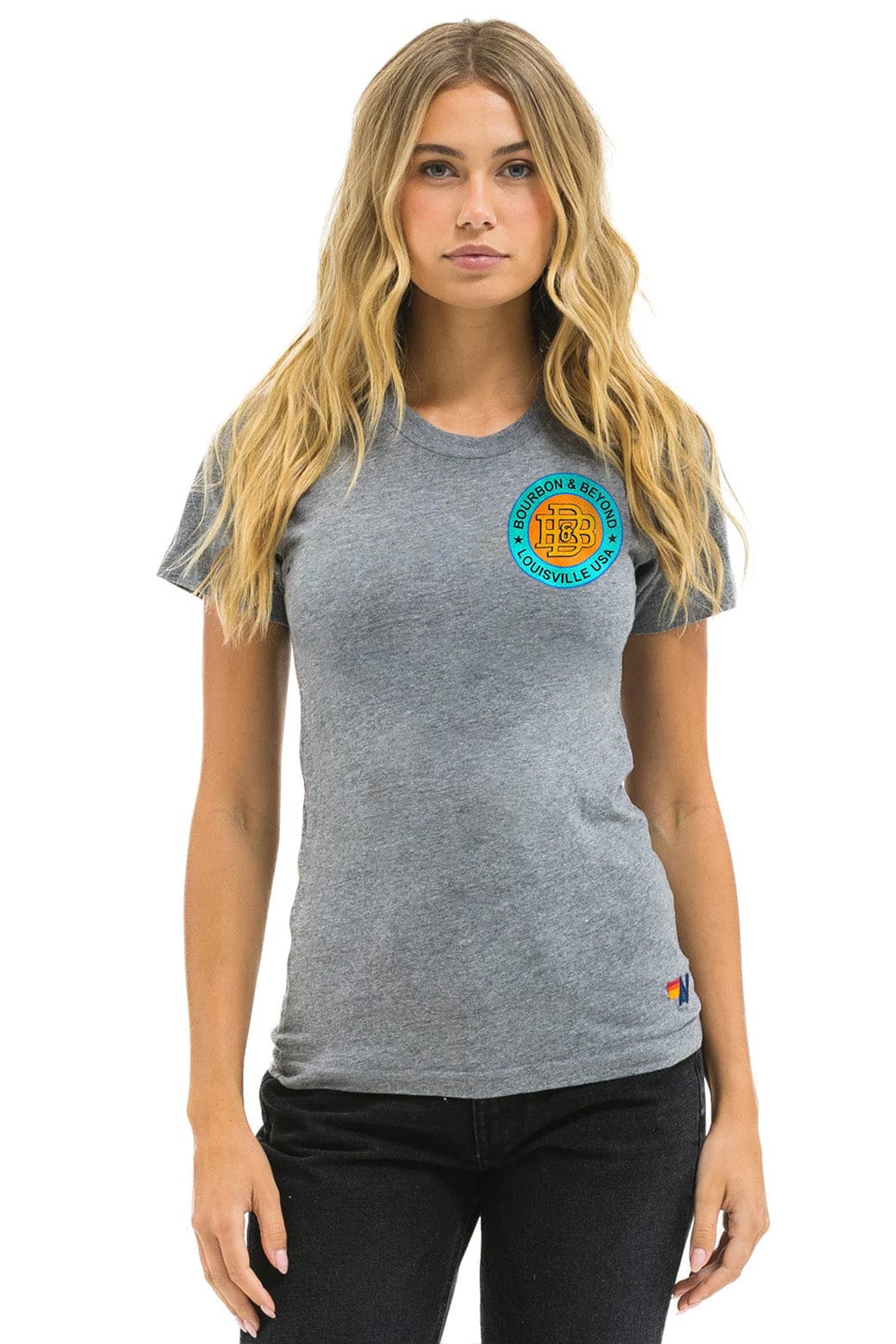 BOURBON AND BEYOND 2025 CREW TEE SHIRT - HEATHER