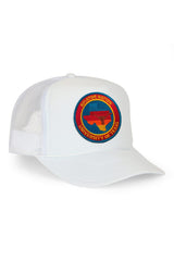 UNIVERSITY OF TEXAS CIRCLE PATCH VINTAGE LOW RISE TRUCKER - WHITE