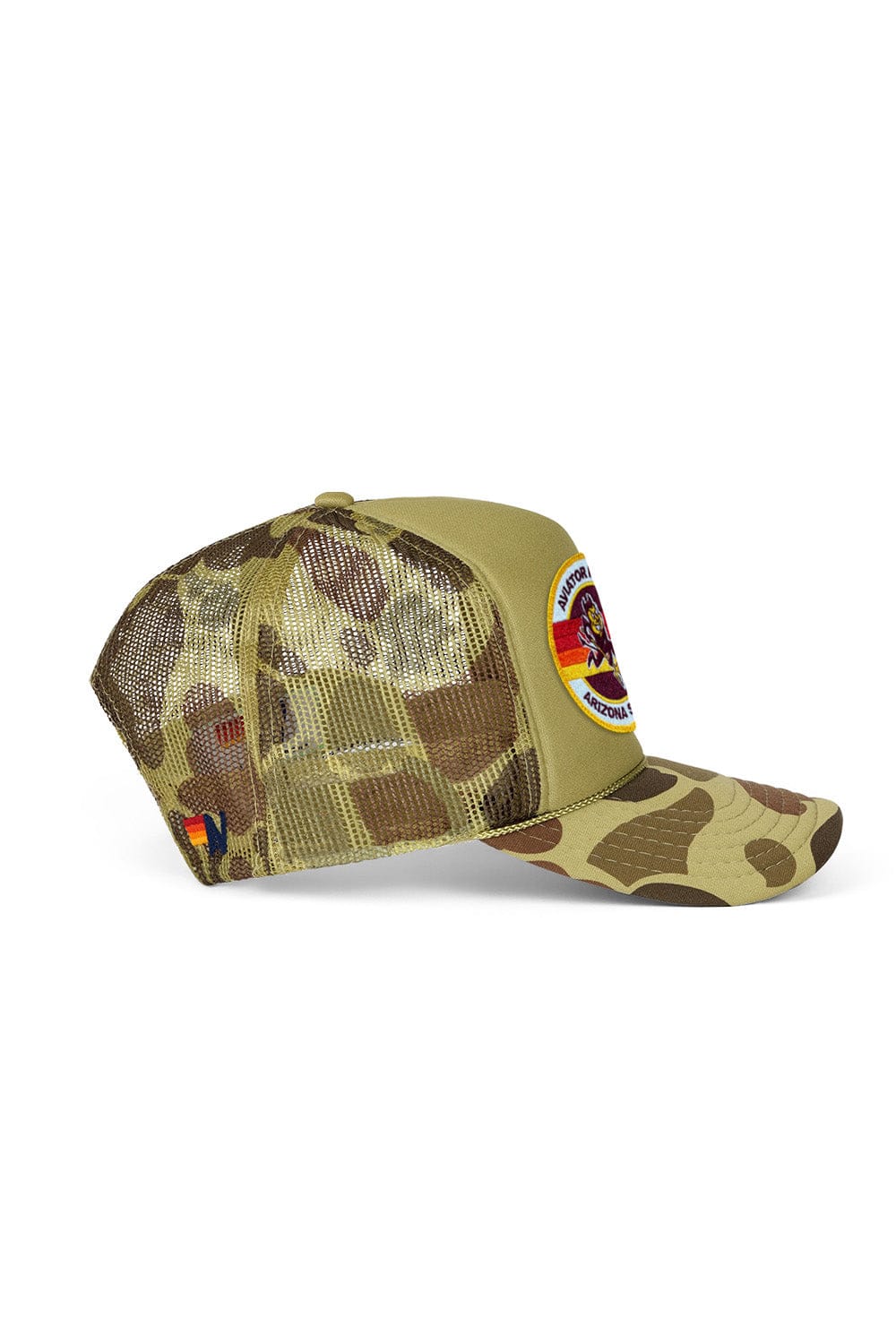 ASU X AVIATOR NATION VINTAGE LOW RISE TRUCKER - CAMO