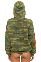 AVIATOR NATION RELAXED PULLOVER HOODIE - CAMO