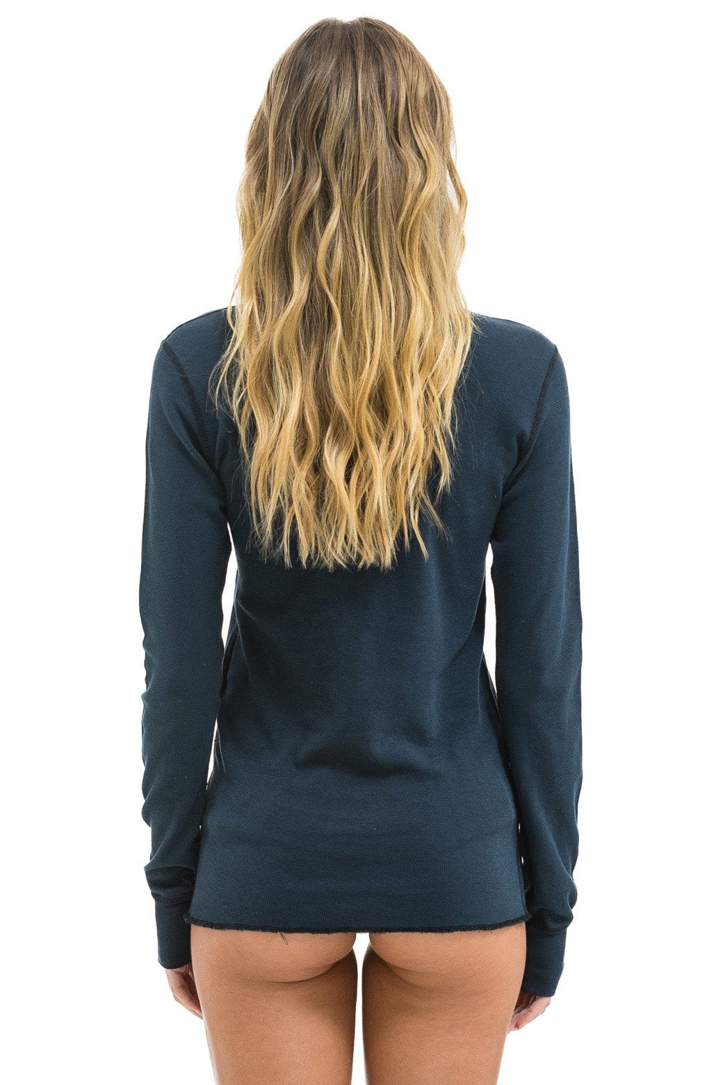 AVIATOR NATION VENICE THERMAL - CHARCOAL