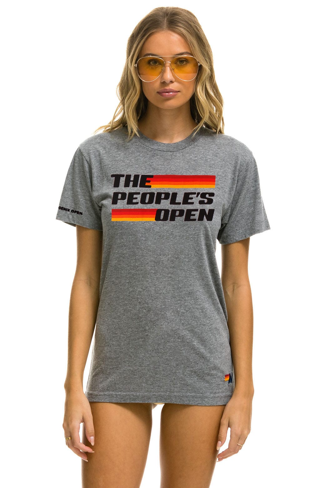 WM PHOENIX OPEN 2025 UNISEX CREW TEE - HEATHER