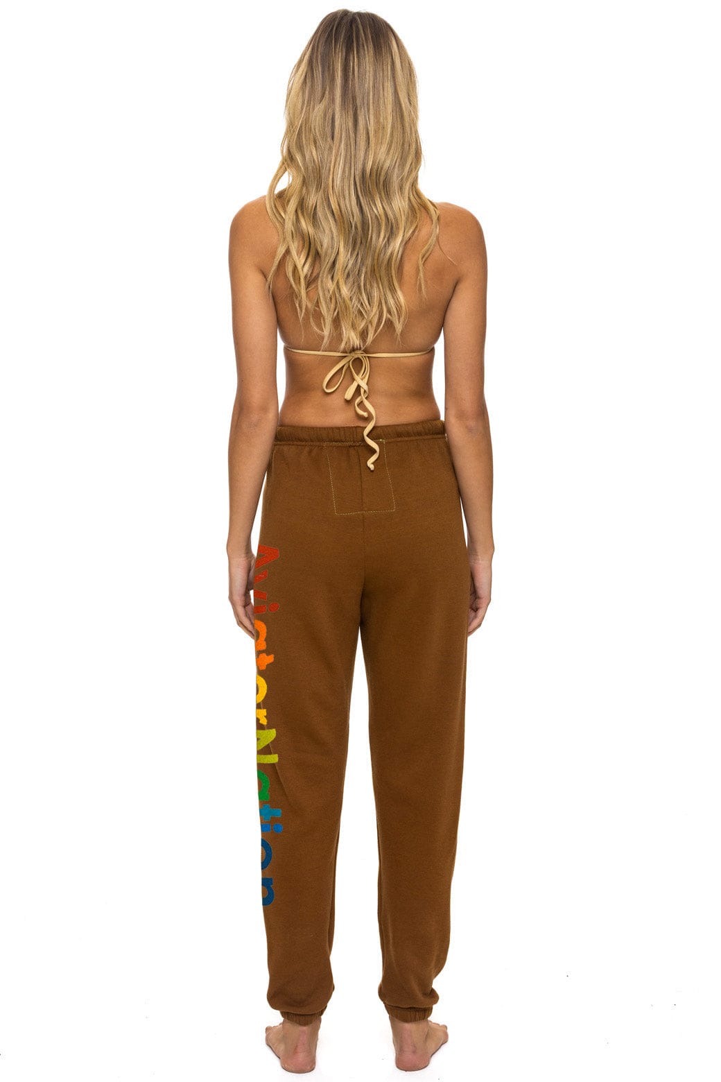 AVIAOR NATION SWEATPANTS - CINNAMON
